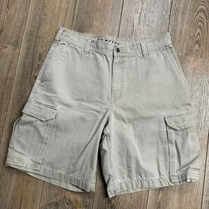 The North Face A5 Series Cargo Shorts Khaki Mens Size 34 Outdoor Utility